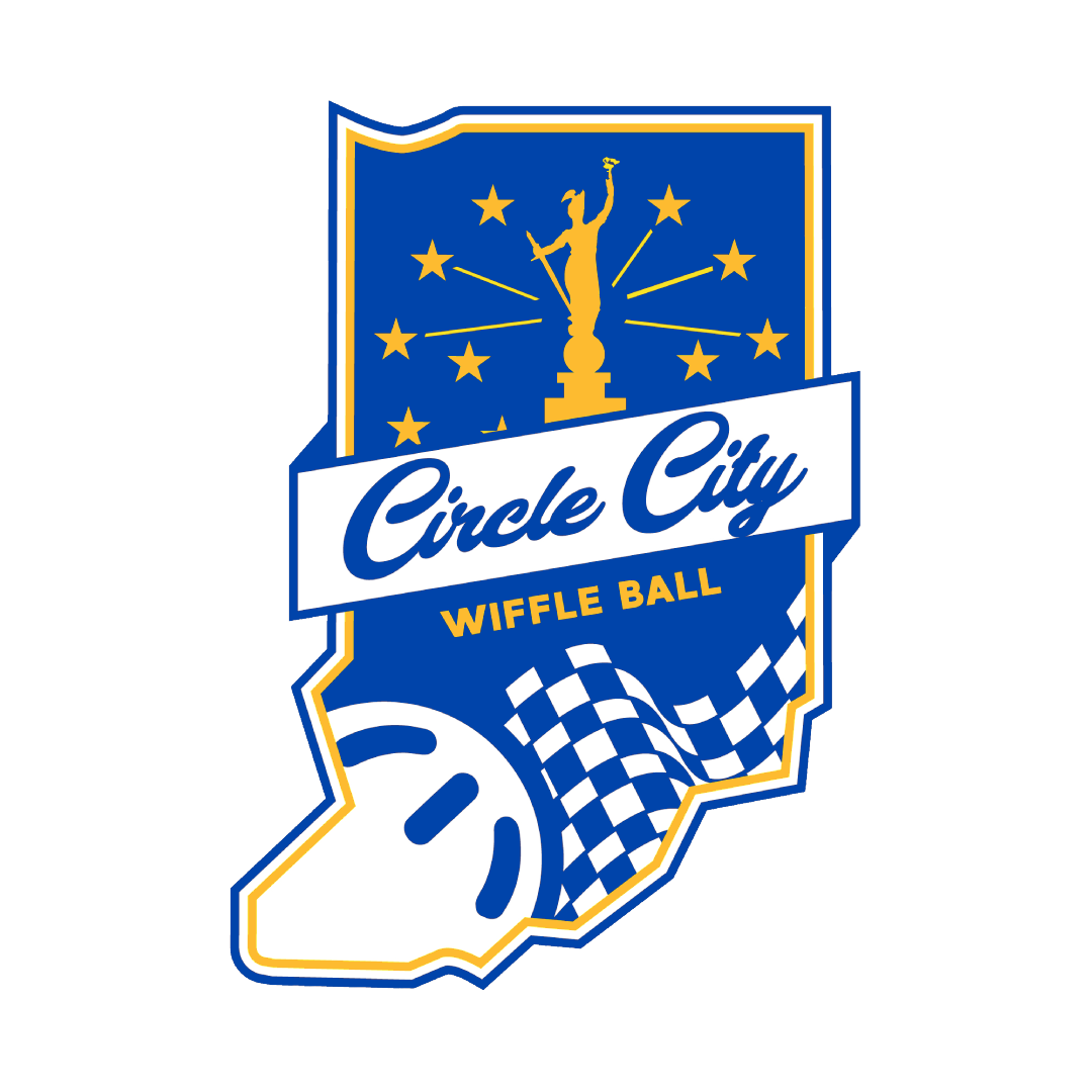 Official logo for Circle City Wiffle Ball, located in Indianapolis.